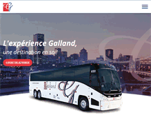 Tablet Screenshot of galland-bus.com